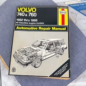 Haynes Volvo 740 760 Repair Manual 1982-1988 Gasoline 97040 1550 Paperback